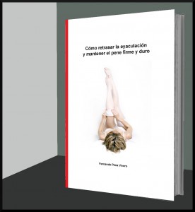 portada del libro cómo retrasar la eyaculación y mantener el pene firme y duro