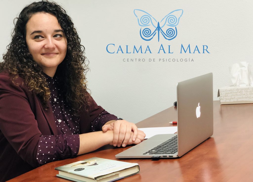 Andrea Mezquida. Psicóloga del Centro de Psicología Calma Al Mar.