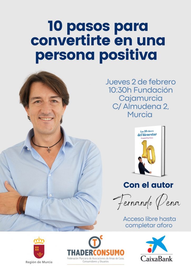 Fernando Pena presentará su último libro para Thaderconsumo en Murcia